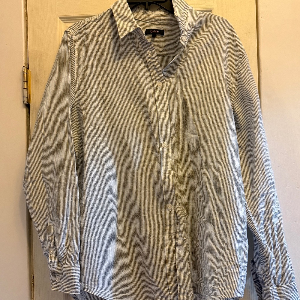 Linen Shirt- Quince